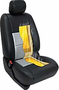 Heated Seat With Pads