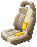 Heated Seat Beige