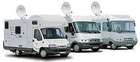 Motorhome With Satellite System