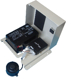 650 Alarm module battery housing